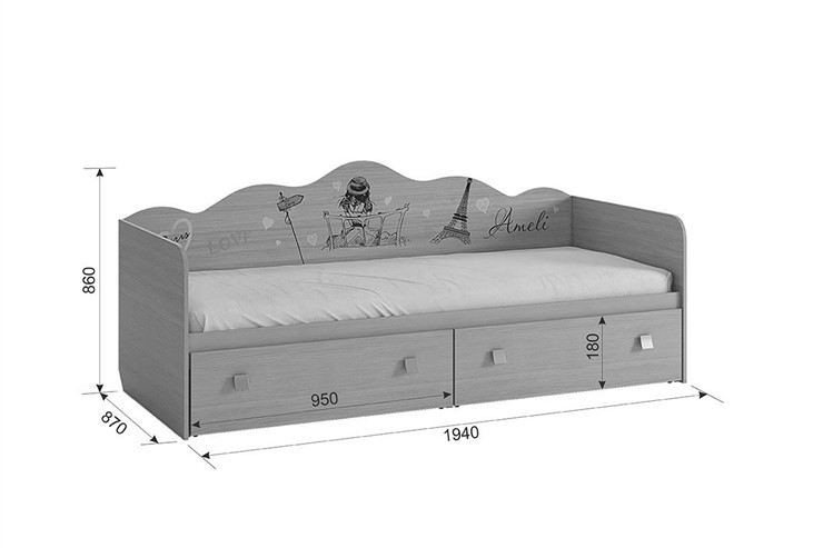 Детская кровать-софа Амели в Брянске - изображение 2