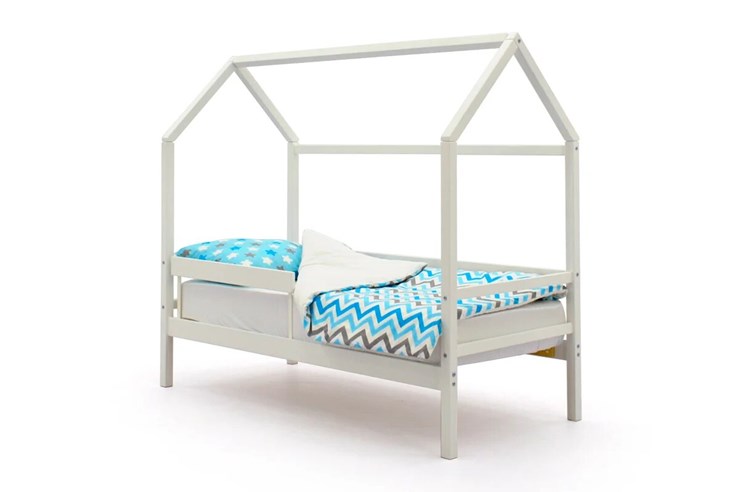Кровать-домик в детскую Svogen белый в Брянске - изображение 2