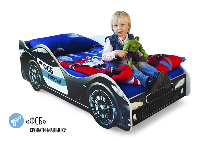 Детская кровать-машина ФСБ в Брянске - изображение 1