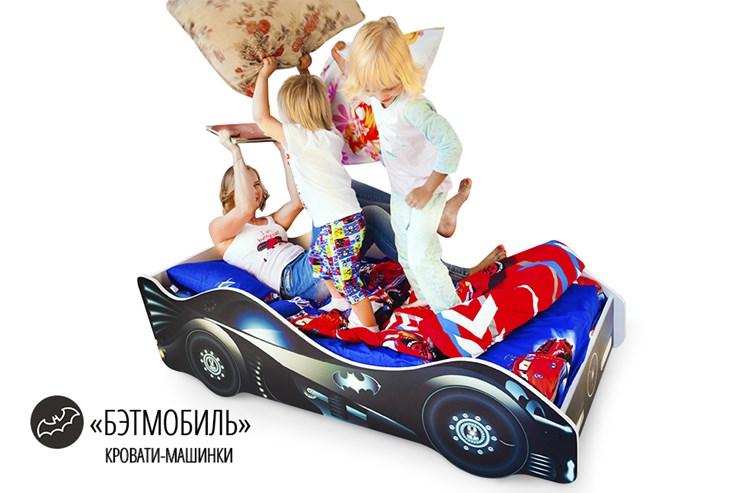 Детская кровать-машина Бэтмобиль в Брянске - изображение 1