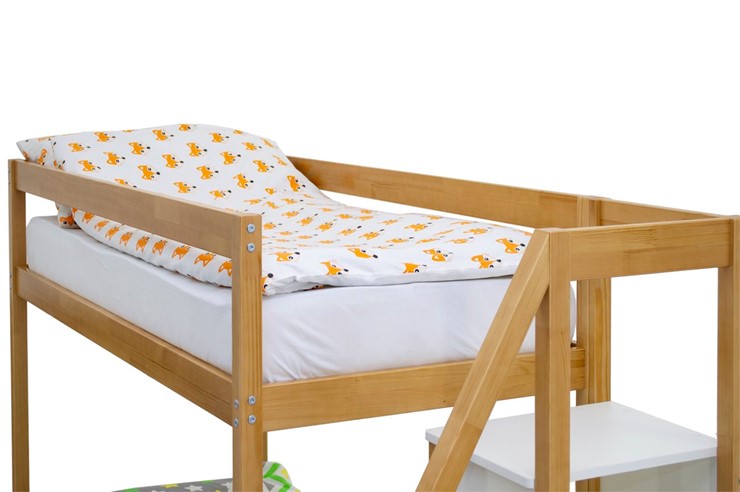 Детская 2-х ярусная кровать Svogen дерево в Брянске - изображение 10