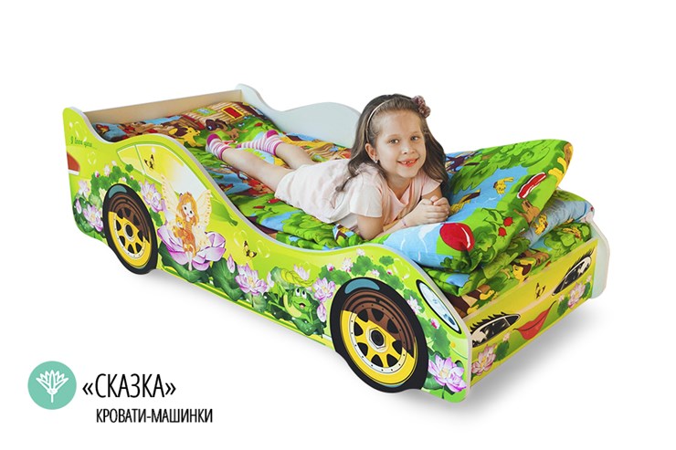 Кровать-машина в детскую Сказка в Брянске - изображение 4