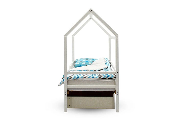 Кровать-домик в детскую Svogen белый в Брянске - изображение 4