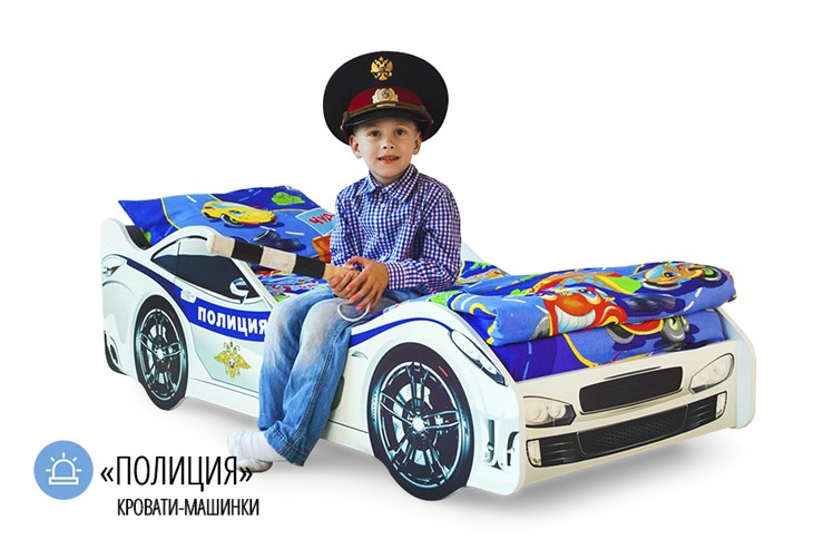 Кровать-машина Полиция в Брянске - изображение 1