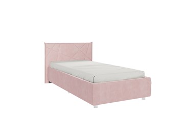 Кровать в детскую 0.9 Бест, нежно-розовый (велюр) в Брянске
