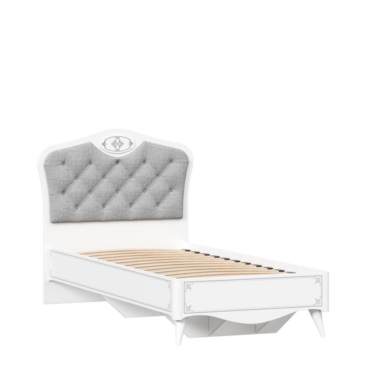 Кровать в детскую Элис 900 (Белый) ЛД 532.070.000 в Брянске - изображение 1