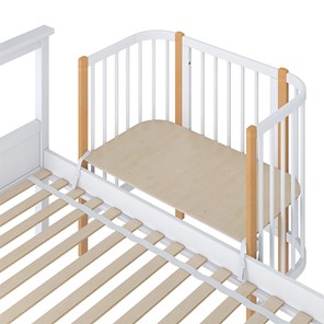 Детская кровать POLINI Kids Simple 105 Белый / Бук в Брянске - предосмотр 3