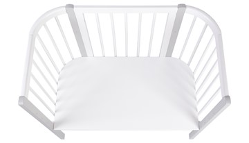 Кроватка-трансформер POLINI Kids Simple 120 Белый / Серый в Брянске - предосмотр 3