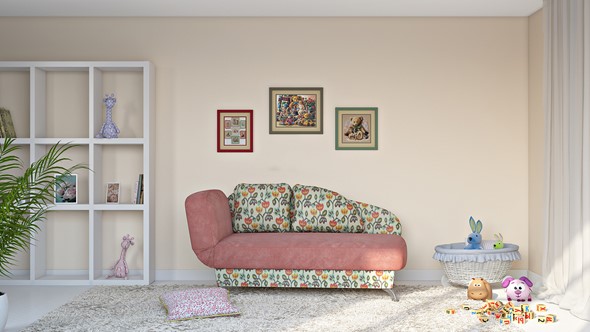 Детский диван Колибри-3 в Брянске - изображение