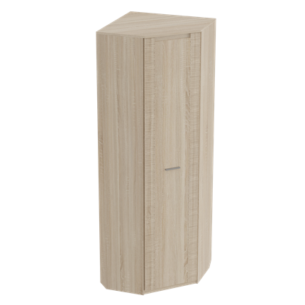 Угловой шкаф распашной Элана, Дуб сонома 720х720х208 в Брянске - изображение