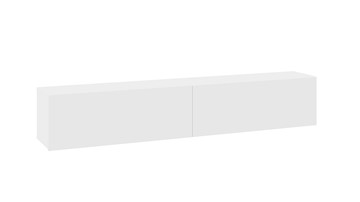 Шкаф навесной Порто (366) ТД-393.12.21 (Белый жемчуг/Белый софт) в Брянске