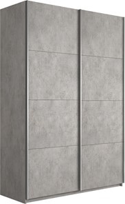 Шкаф 2-дверный Прайм (ДСП/ДСП) 1400x570x2300, бетон в Брянске