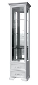 Шкаф-витрина Грация ШР-1, белый, 3 стекла, 420 в Брянске
