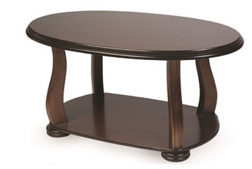 Овальный столик Версаль 8, Эмаль + Патина в Брянске - предосмотр