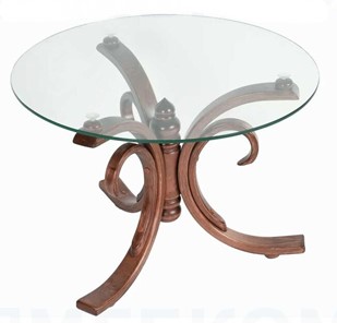 Стеклянный столик в гостиную СЖ 5 средний тон/стекло в Брянске
