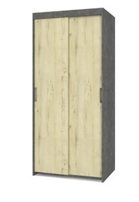 Шкаф 2-х дверный Томас Т21, Камень темный/Ирландский дуб в Брянске - предосмотр