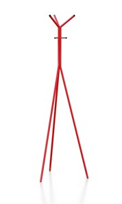 Вешалка напольная Крауз-11, цвет красный в Брянске