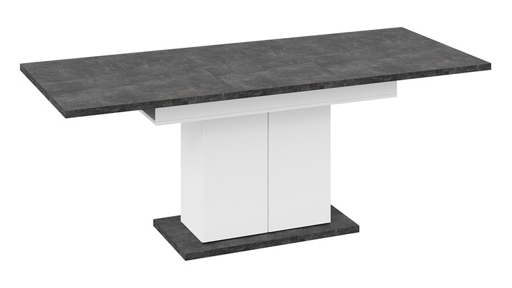 Кухонный раскладной стол Детройт тип 1 (Белый/Ателье темный) в Брянске - изображение 4