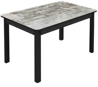 Обеденный раздвижной стол Гамбург исп. 1, ноги метал. крашеные №23 (Exclusive h009/черный) в Брянске