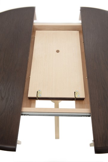Раздвижной стол Леонардо-1 исп. Круг 820, тон 4 (Морилка/Эмаль) в Брянске - изображение 4