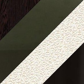 Раздвижной стол НСПГ-02 СТК, венге/темно-коричневое/узор бело-медный/опоры прямые коричневые в Брянске - предосмотр 1