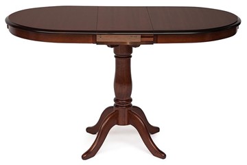 Овальный обеденный стол Solerno (ME-T4EX) 70х100+29х75, MAF Brown арт.10481 в Брянске