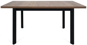 Кухонный раздвижной стол Токио-2L (ноги металлические черные, дуб табако) в Брянске - предосмотр 4