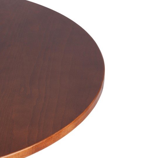 Кухонный стол THONET (mod.T9108) дерево вяз, 100х75 см, Темный Орех (№5) арт.20502 в Брянске - изображение 2