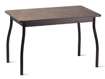 Кухонный стол Орион.4 1200, Пластик Урбан коричневый/Коричневый в Брянске