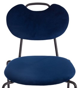 Обеденный стул DANTON (mod. 0139223) 47х56,5х79 темно-синий S108 (117 DARK BLUE)/черный арт.20057 в Брянске - предосмотр 5