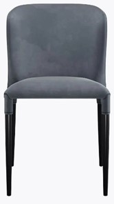 Обеденный стул dikline 275 С103 серый ножки черные в Брянске