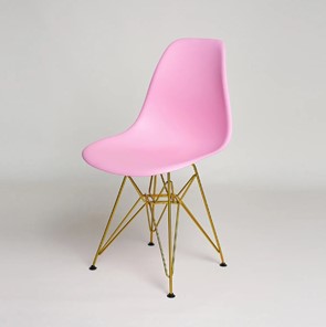 Обеденный стул derstuhl DSL 110 Gold (розовый) в Брянске