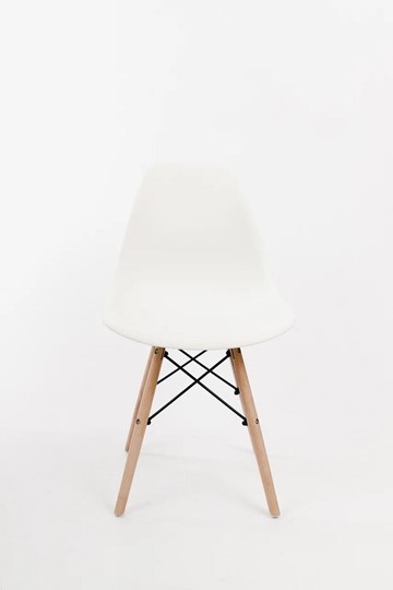 Кухонный стул DSL 110 Wood (белый) в Брянске - изображение 1