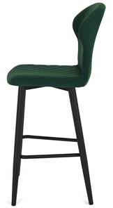 Обеденный стул Марио барный(Изумрудный Т189/ноги черные) в Брянске - предосмотр 1