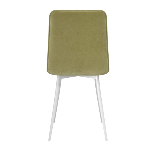 Обеденный стул Тахо, велюр тенерифе нефрит/Цвет металл белый в Брянске - изображение 3