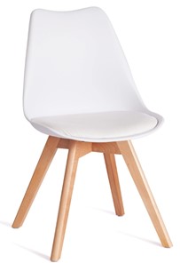 Обеденный стул TULIP (mod. 73-1) 47,5х55х80 белый арт.20220 в Брянске