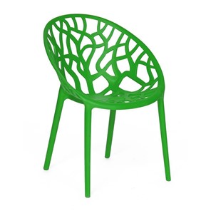 Обеденное кресло BUSH (mod.017) пластик 60*58,5*80 зеленый, арт.19620 в Брянске - предосмотр
