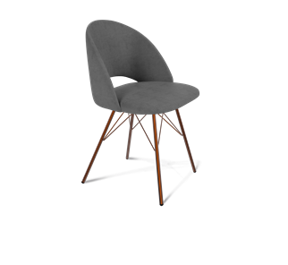 Обеденный стул SHT-ST34 / SHT-S37 (платиново-серый/медный металлик) в Брянске - предосмотр