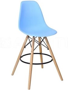 Барный стул DSL 110 Wood bar (голубой) в Брянске