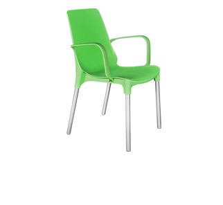 Кухонный стул SHT-ST76/S424 (зеленый/хром лак) в Брянске