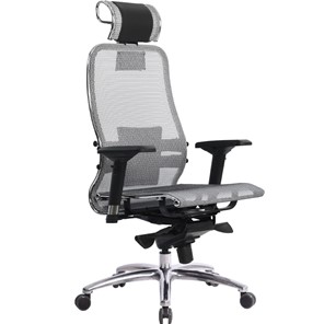 Офисное кресло Samurai S-3.04, серый в Брянске - предосмотр