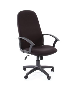 Кресло компьютерное CHAIRMAN 289, ткань, цвет черный в Брянске