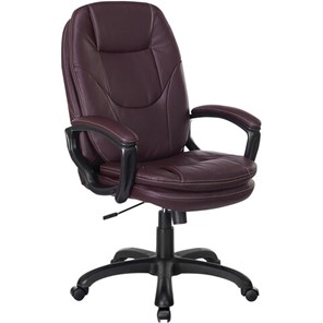Кресло компьютерное Brabix Premium Trend EX-568 (экокожа, коричневое) 532101 в Брянске