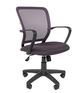 Компьютерное кресло CHAIRMAN 698 black TW, ткань, цвет серый в Брянске
