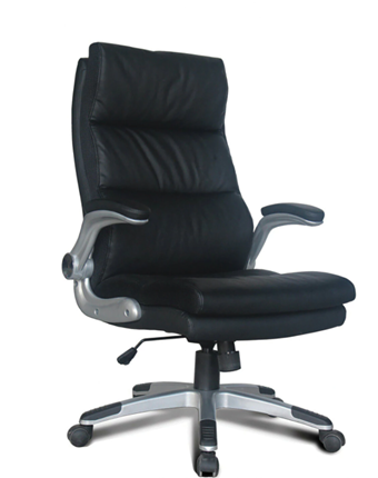 Офисное кресло BRABIX "Fregat EX-510", рециклированная кожа, черное, 530863 в Брянске - изображение