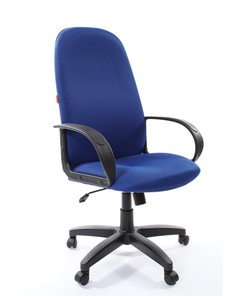 Кресло компьютерное CHAIRMAN 279 TW 10, цвет синий в Брянске