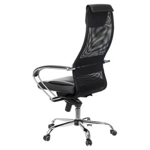 Компьютерное кресло Brabix Premium Stalker EX-609 PRO (хром, мультиблок, ткань-сетка/экокожа, черное) 532416 в Брянске - предосмотр 4