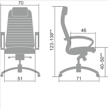 Офисное кресло Samurai KL-1.041 черный в Брянске - изображение 1