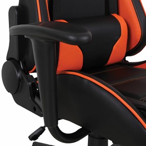 Компьютерное кресло Brabix GT Racer GM-100 (две подушки, экокожа, черное/оранжевое) 531925 в Брянске - предосмотр 9