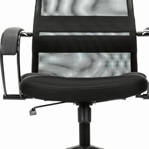 Кресло компьютерное Brabix Premium Stalker EX-608 PL (ткань-сетка/кожзам, черное) 532090 в Брянске - предосмотр 10